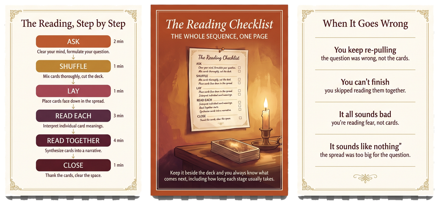 The Reading Visual Checklist