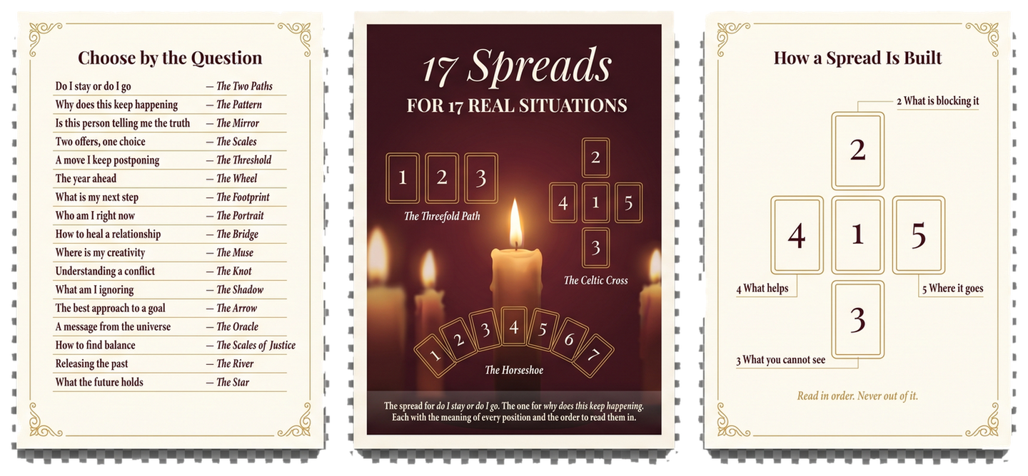 17 Spreads for 17 Real Situations