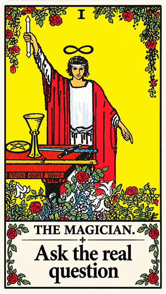 The Magician: ask the real question