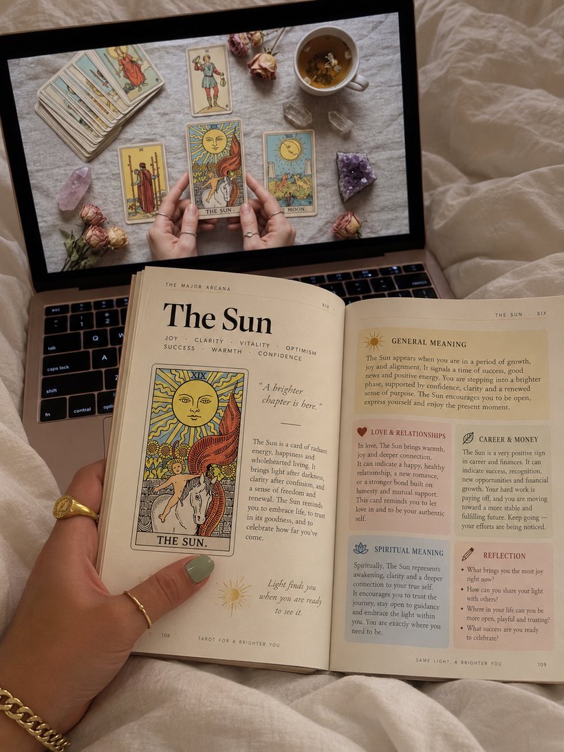 Customer photo: the Kit open on a bed beside a laptop and a spread