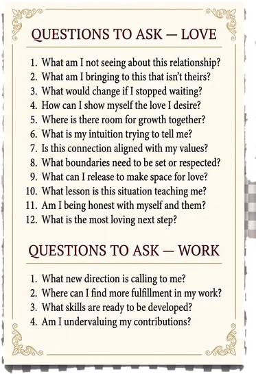 Questions page preview
